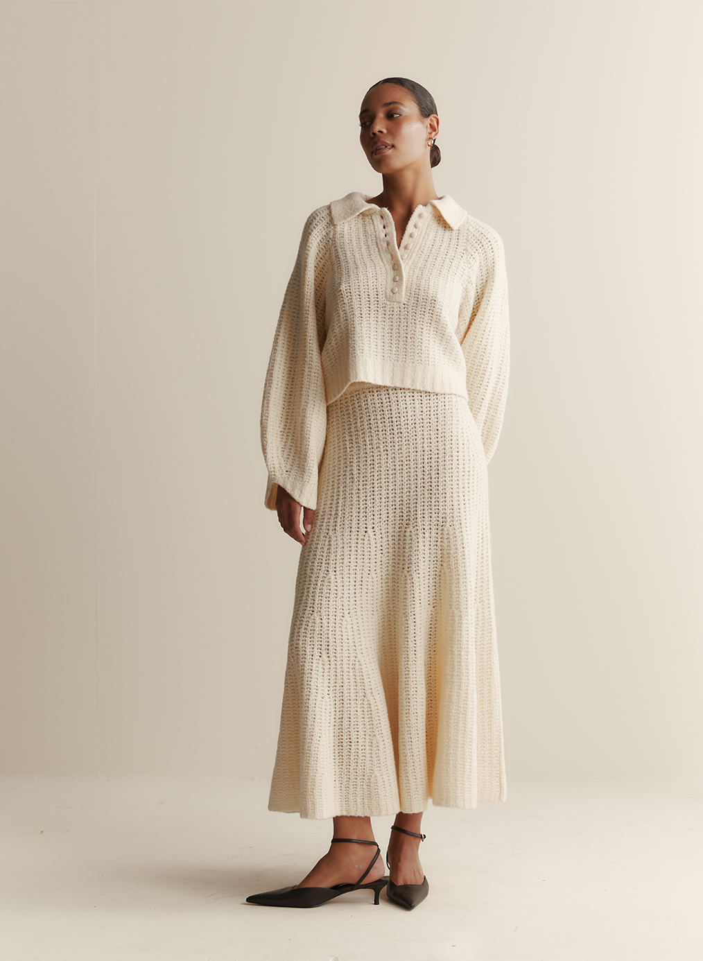 Alena Wool Knit | Cream