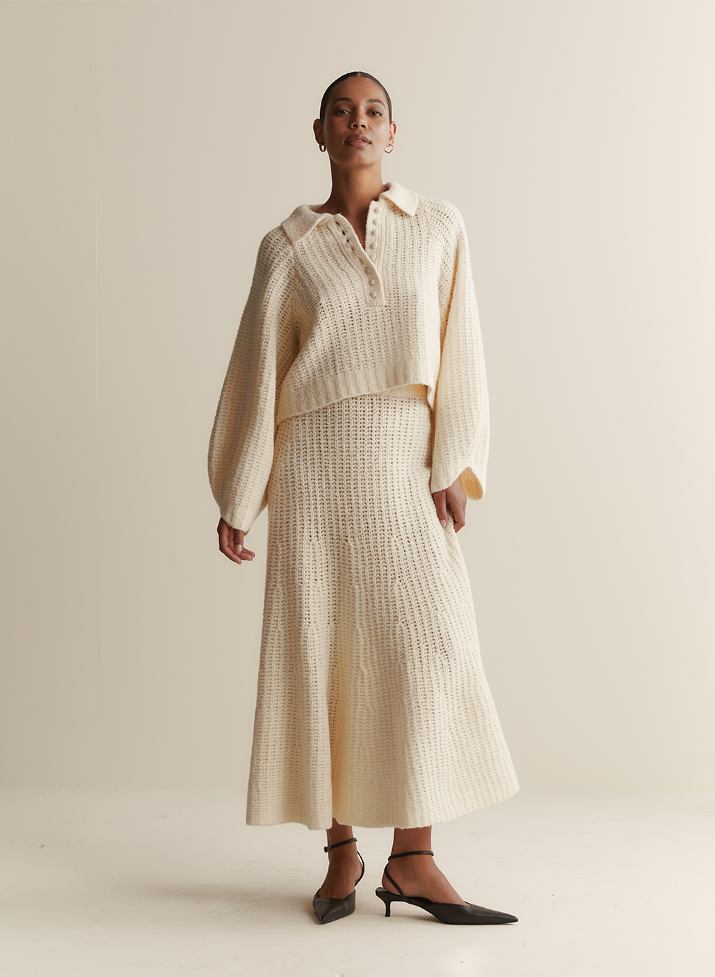 Alena Wool Knit | Cream