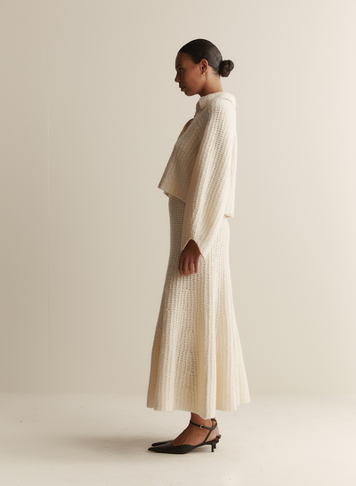 Alena Wool Knit | Cream