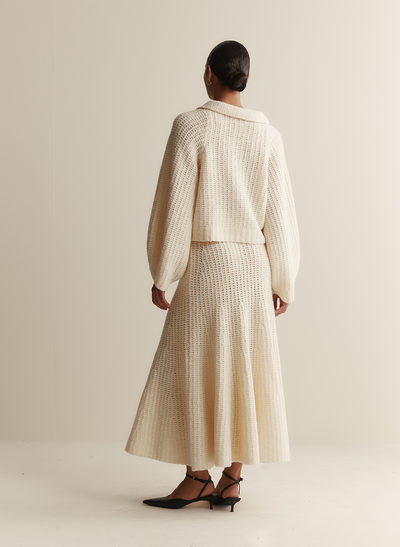 Alena Wool Knit | Cream