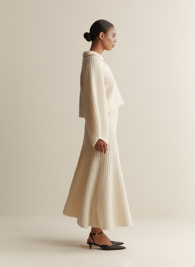 Alena Wool Knit | Cream