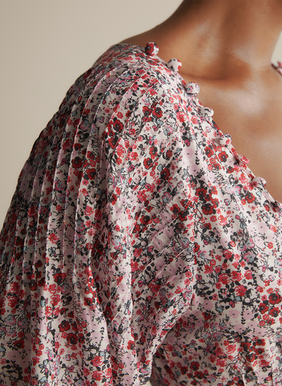 Harper Silk Cotton Maxi Dress