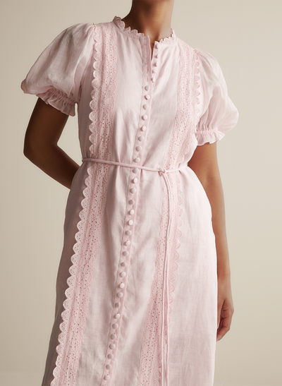 Colleen Linen Ramie Midi Dress | Blossom