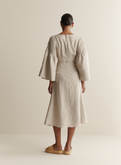 Emery Linen Midi Dress