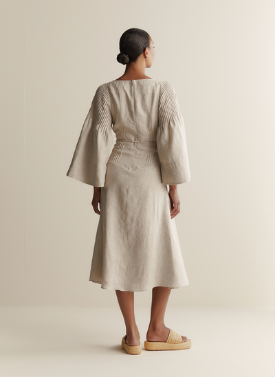 Emery Linen Midi Dress