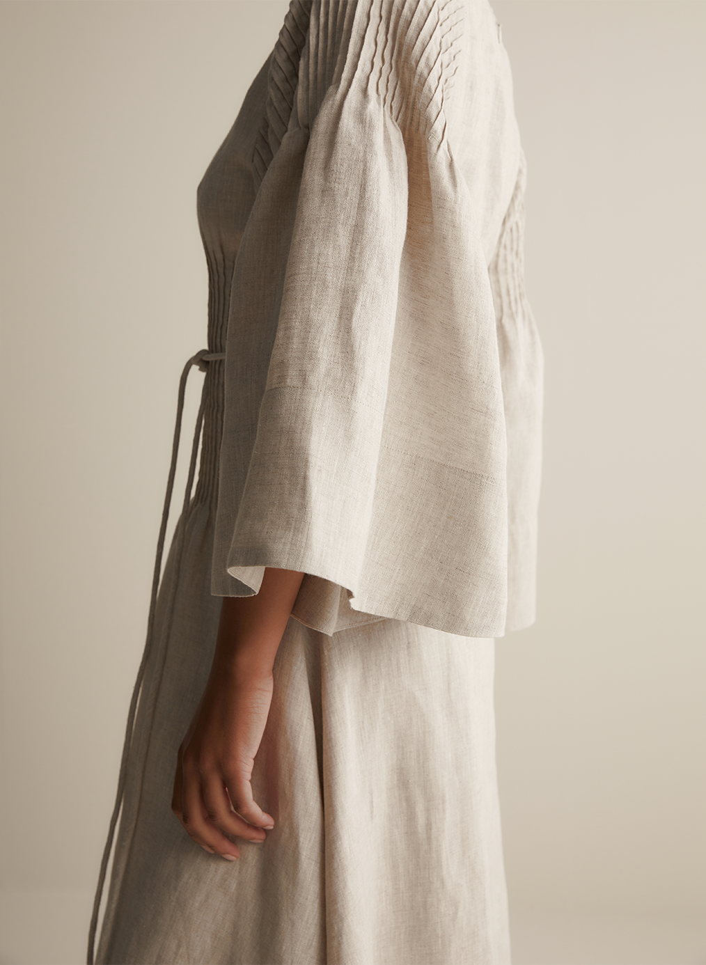 Emery Linen Midi Dress