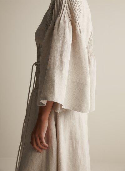 Emery Linen Midi Dress
