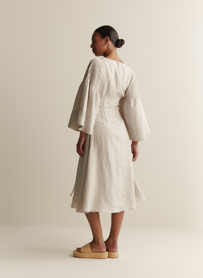 Emery Linen Midi Dress