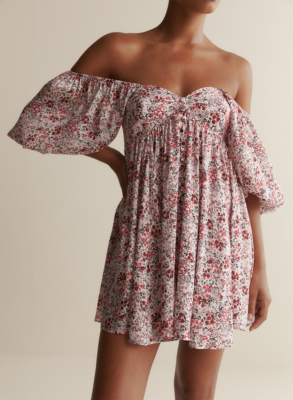 Rowan Silk Linen Mini Dress