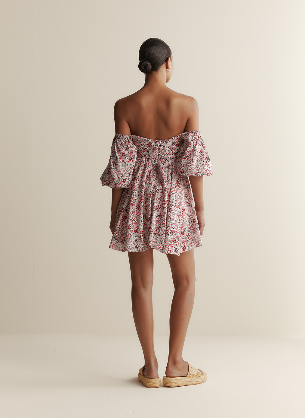 Rowan Silk Linen Mini Dress