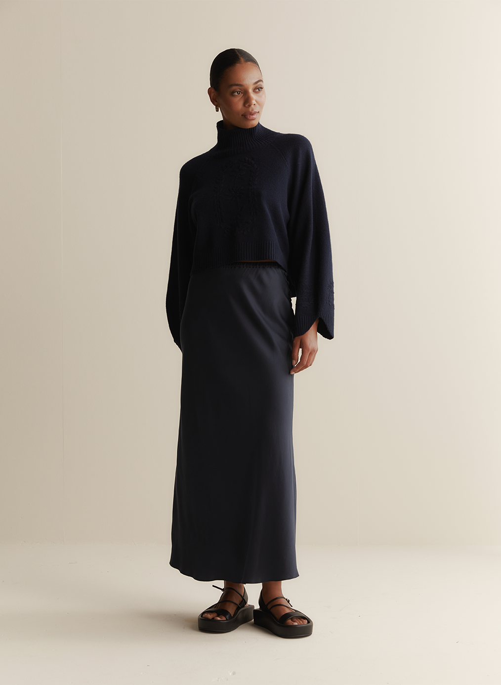 Naomi Wool Cotton Knit