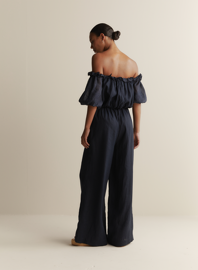 Amelia Linen Ramie Jumpsuit