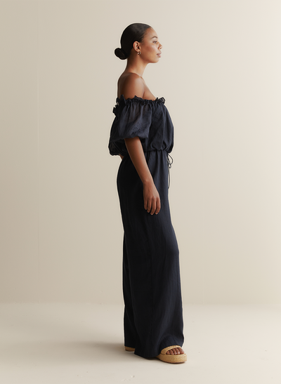 Amelia Linen Ramie Jumpsuit