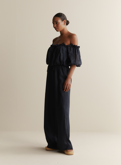 Amelia Linen Ramie Jumpsuit