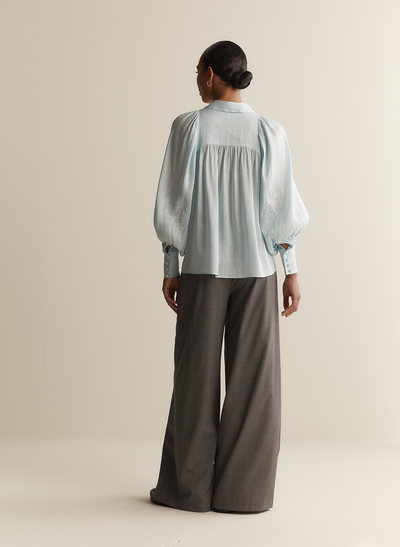 Tatianna Silk Linen Shirt