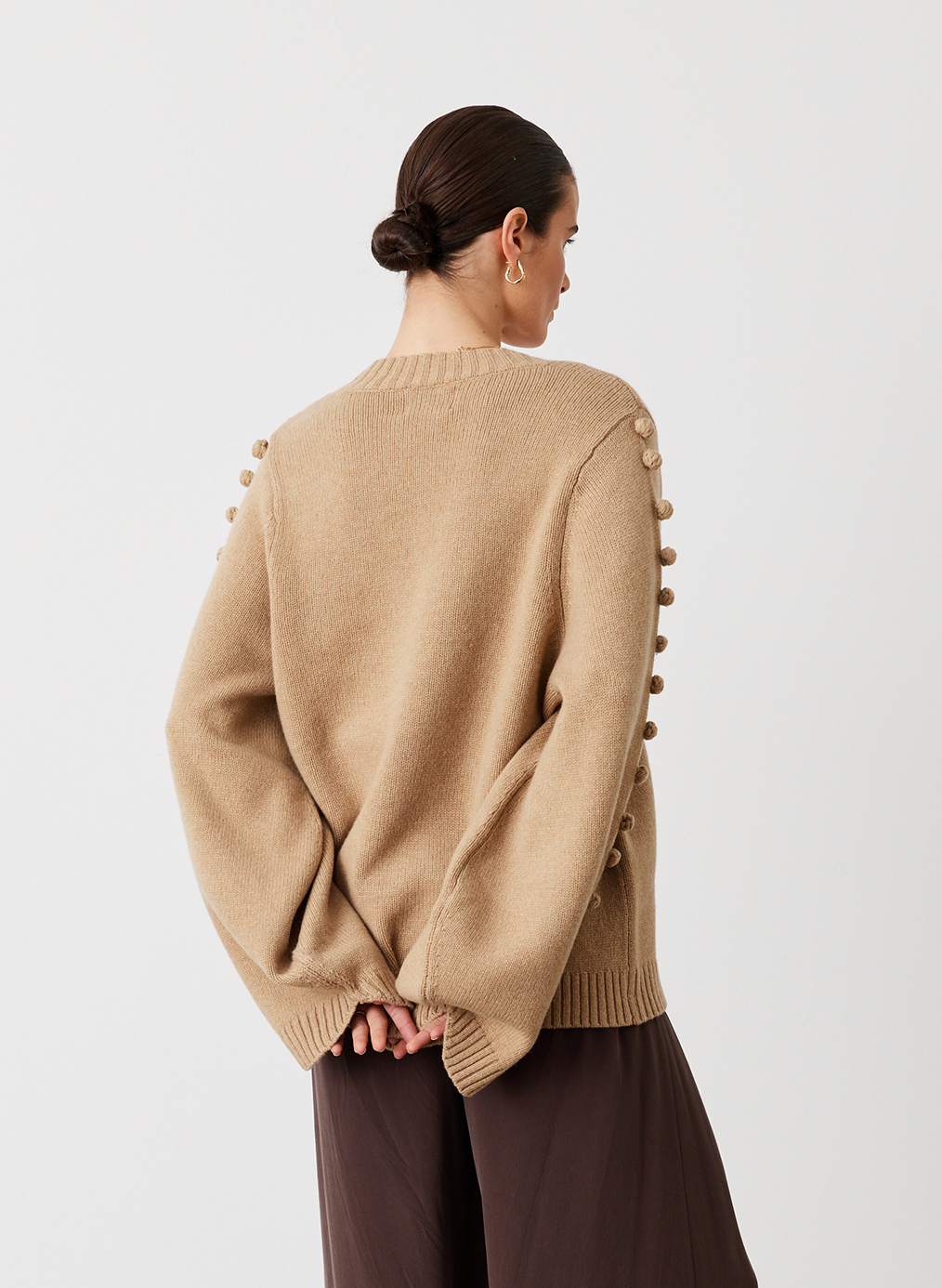 PAIGE WOOL KNIT | CAMEL