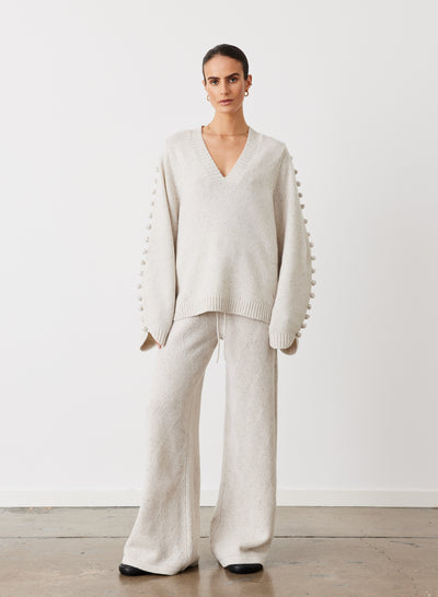 PAIGE WOOL KNIT | HEATHER