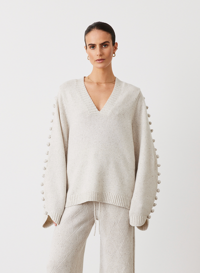 PAIGE WOOL KNIT | HEATHER