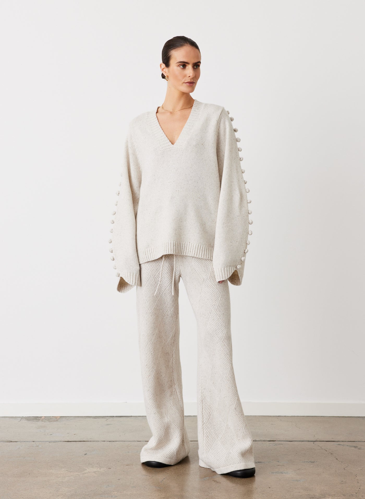 PAIGE WOOL KNIT | HEATHER