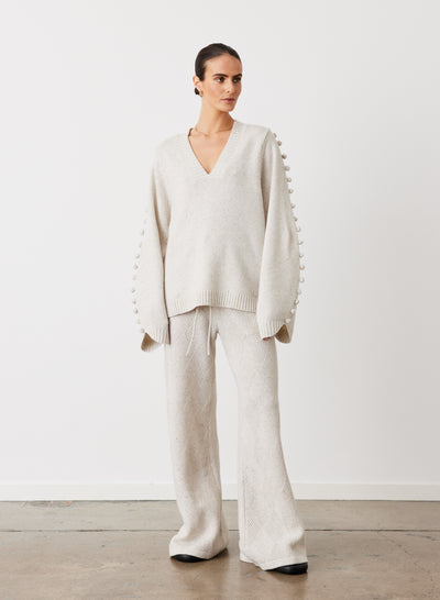 PAIGE WOOL KNIT | HEATHER