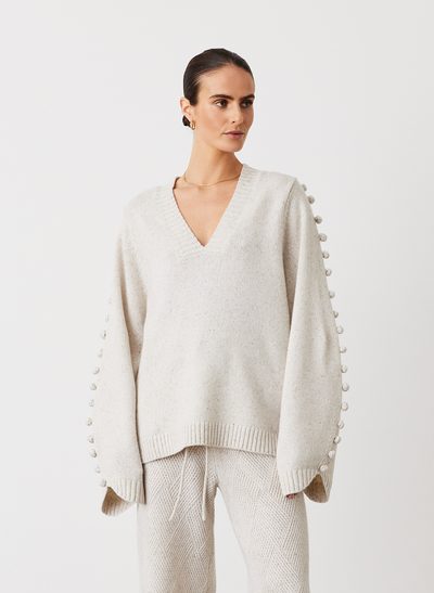PAIGE WOOL KNIT | HEATHER