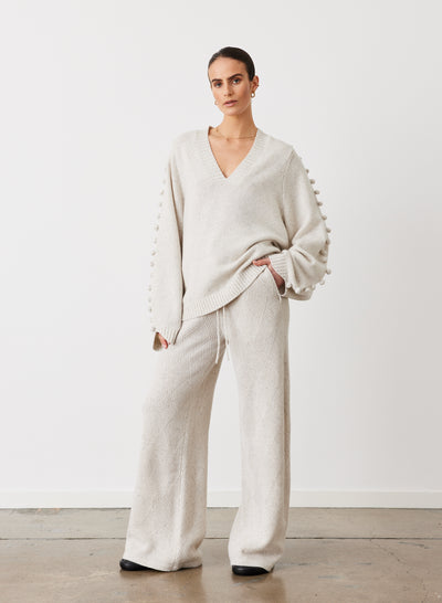 PAIGE WOOL KNIT | HEATHER