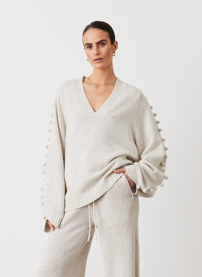 PAIGE WOOL KNIT | HEATHER