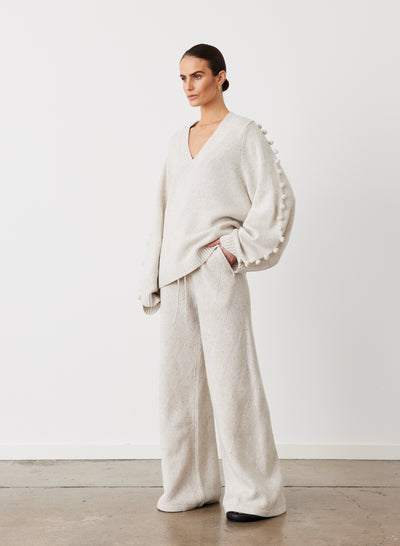 PAIGE WOOL KNIT | HEATHER