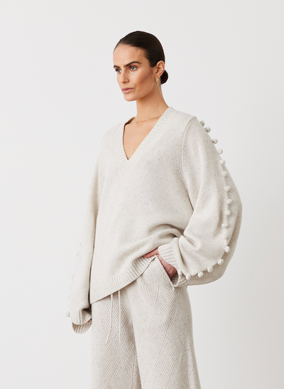 PAIGE WOOL KNIT | HEATHER
