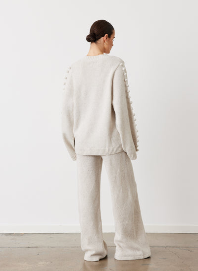 PAIGE WOOL KNIT | HEATHER