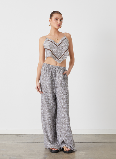 Whitley Silk Crop Camisole | Daisy
