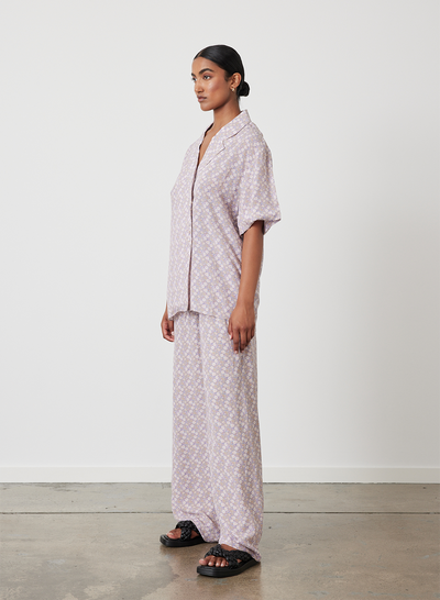 FRANCA SILK WRAP SHIRT