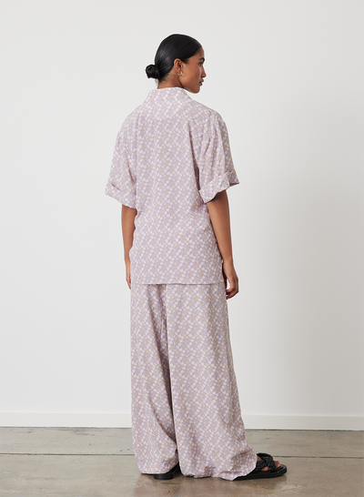 FRANCA SILK WRAP SHIRT