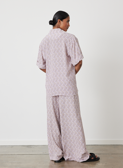 FRANCA SILK WRAP SHIRT